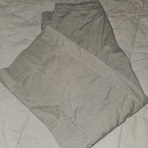 J Jill textured olive green capris